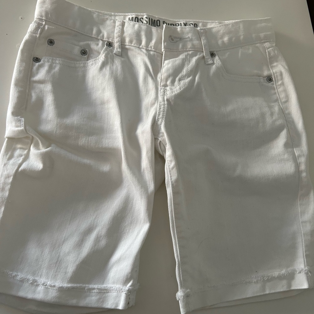 Mossimo Supply Co. Women's White Shorts